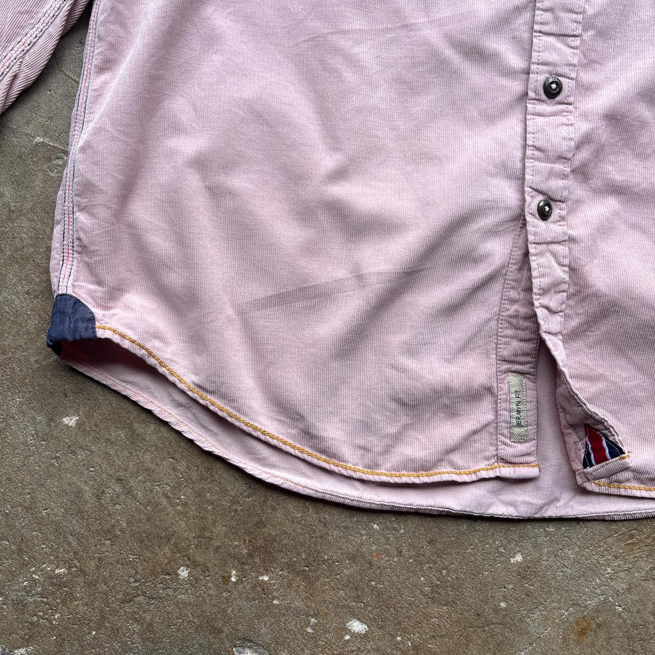 Pink corduroy shirt - L