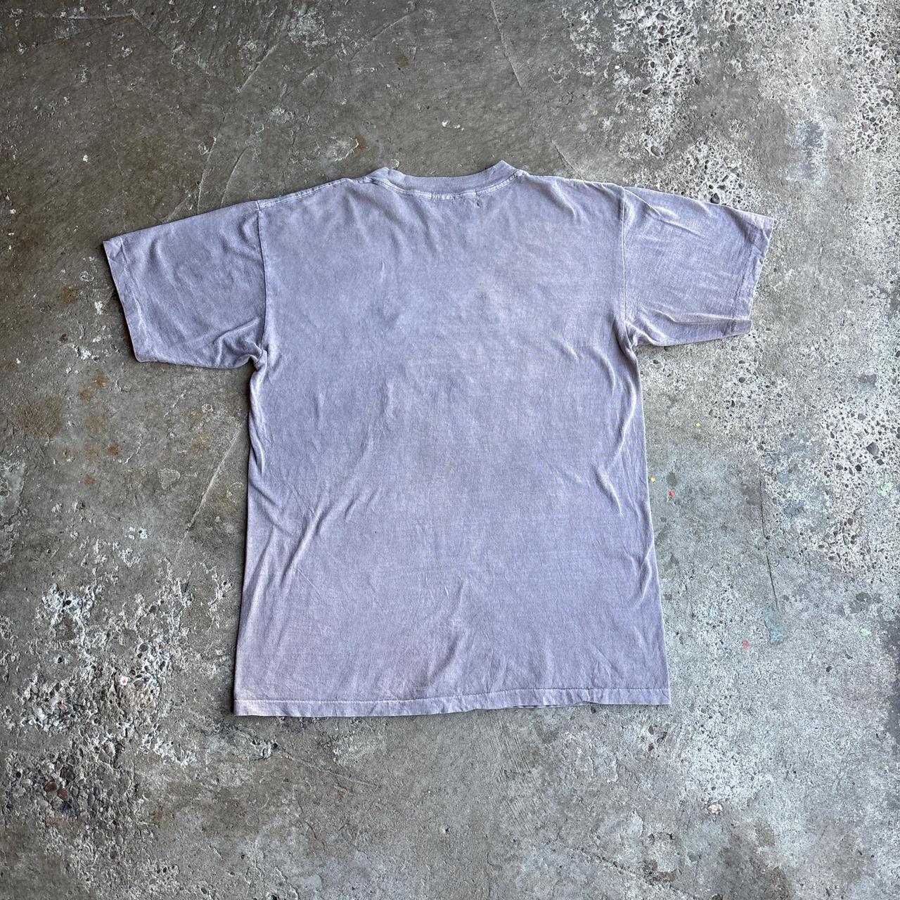 Vintage Grey/Brown Graphic Single Stitch T-Shirt