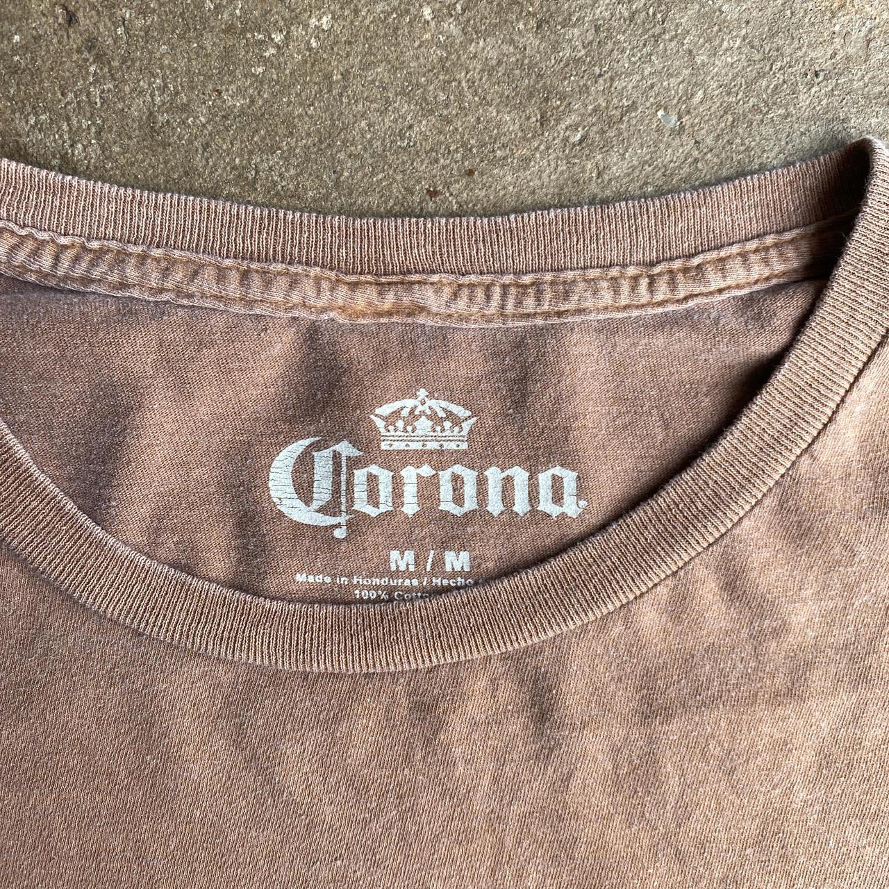 Brown Corona Extra Graphic T-Shirt - M