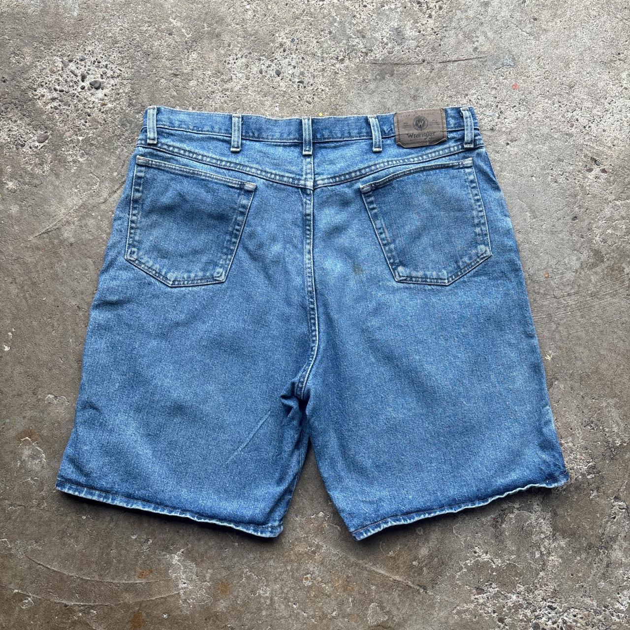 Vintage Wrangler Blue Denim Shorts - W38
