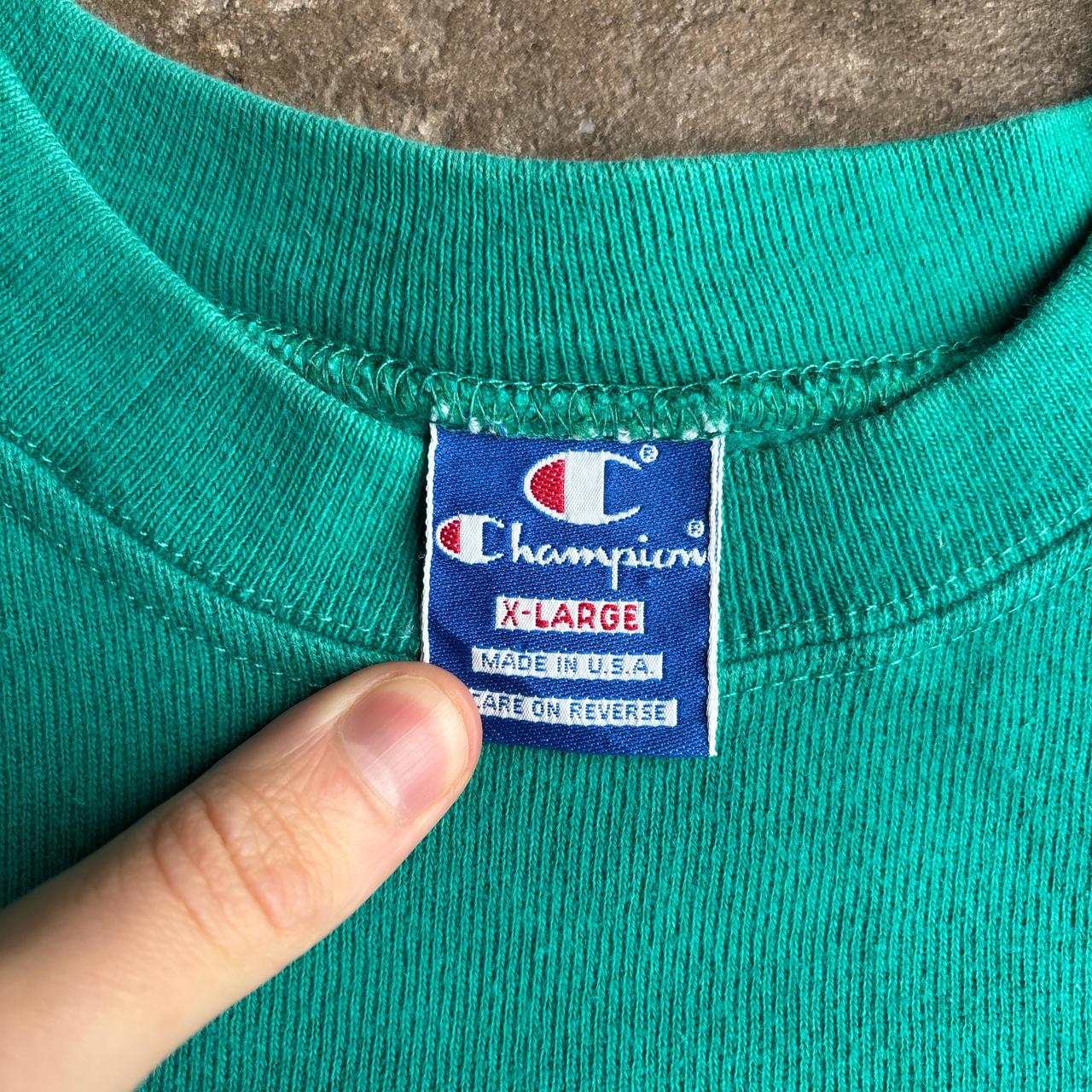 Vintage Teal Champion Sweatshirt - XL