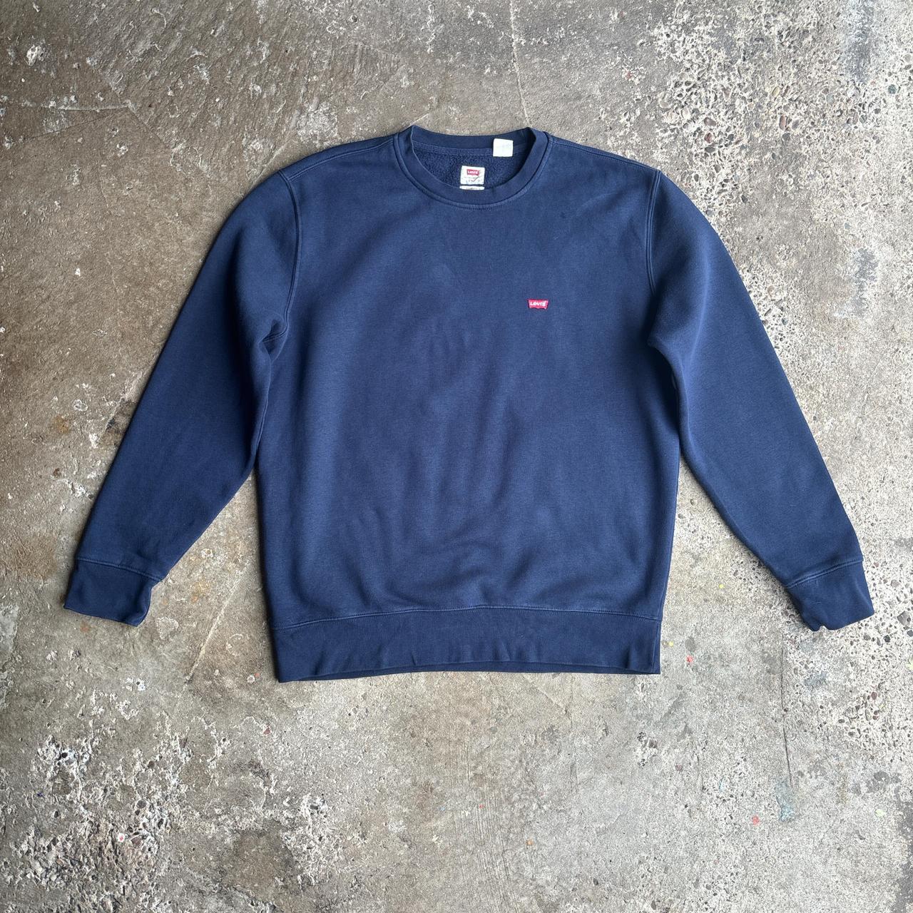 Navy Blue Levi’s Crewneck Sweatshirt - M