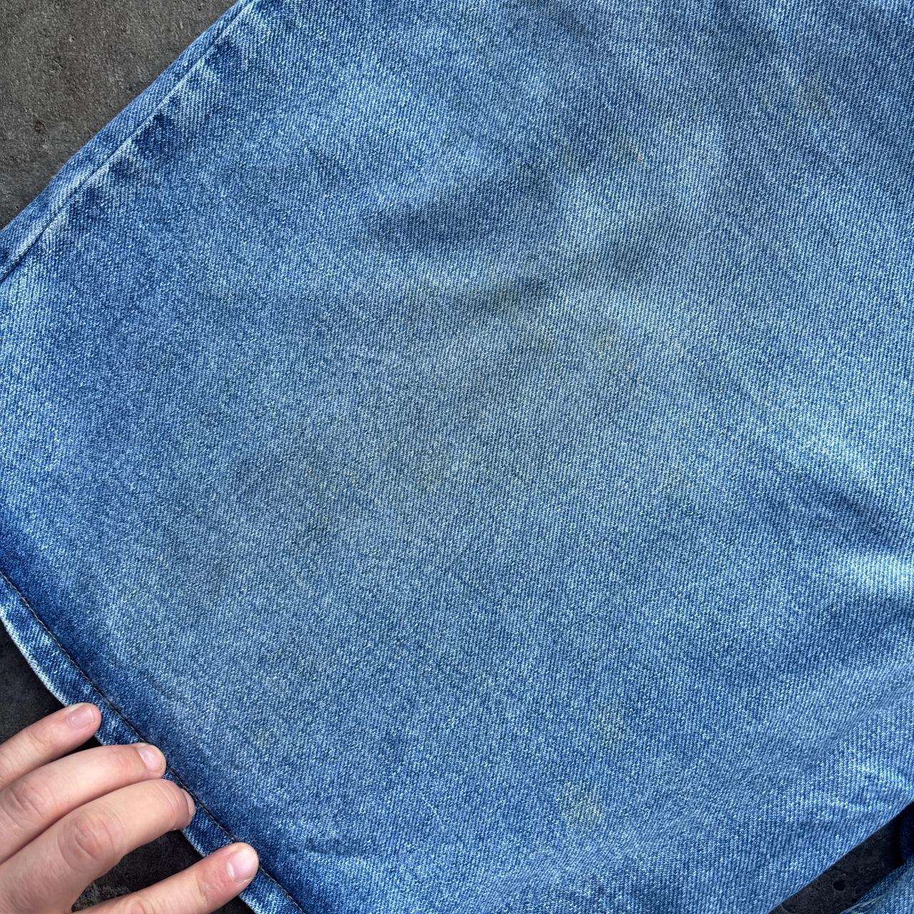 Light blue Wrangler denim jorts