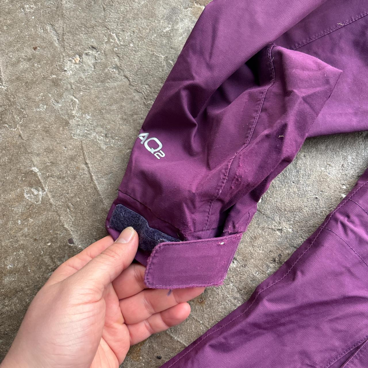 Purple Berghaus waterproof jacket