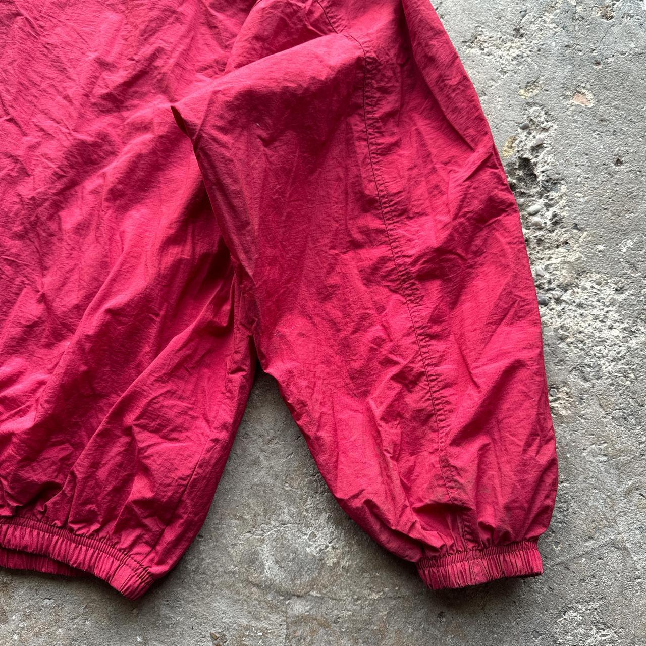 Red Russel Athletic jacket with embroidered logo