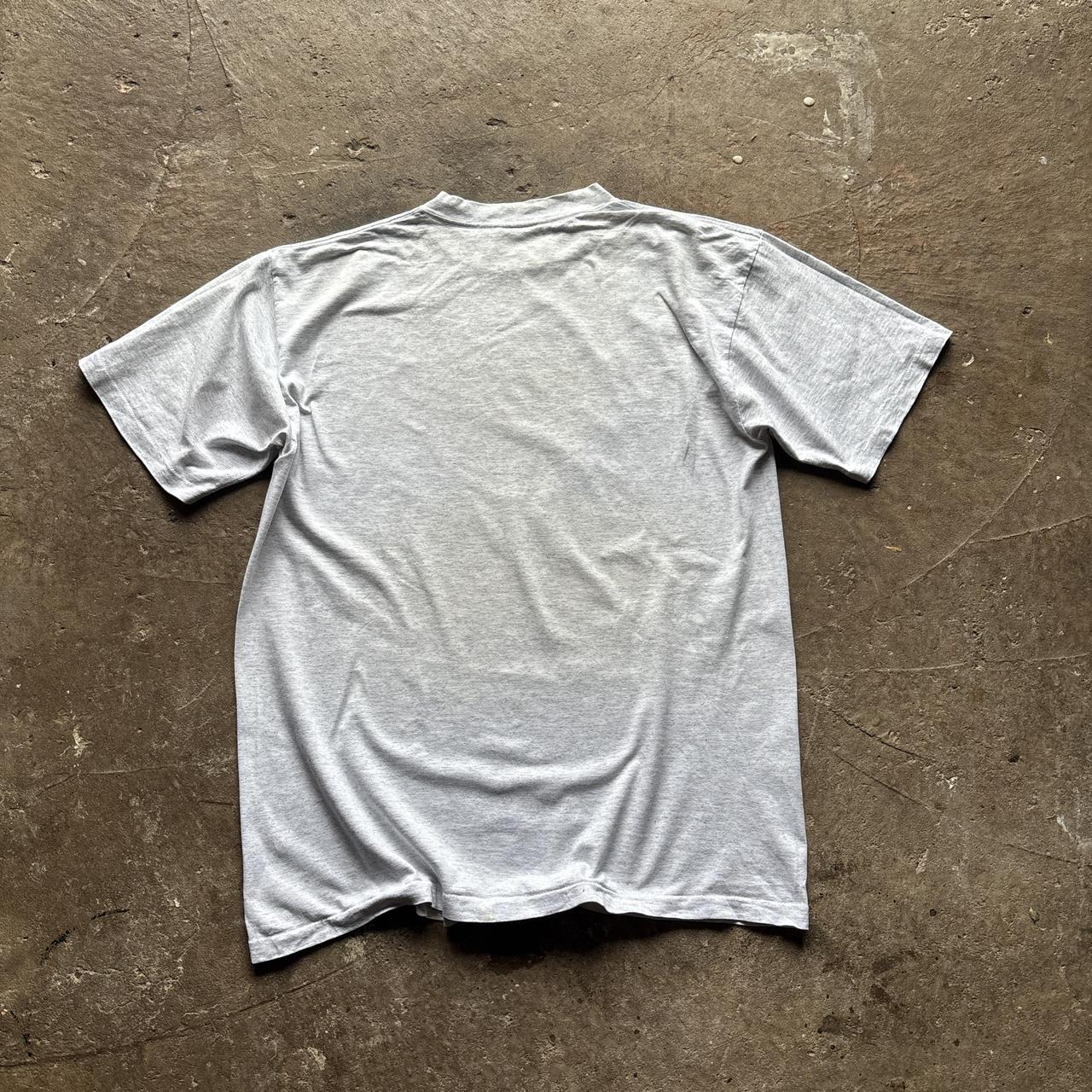 Grey 90s Atlanta Braves t-shirt - XL