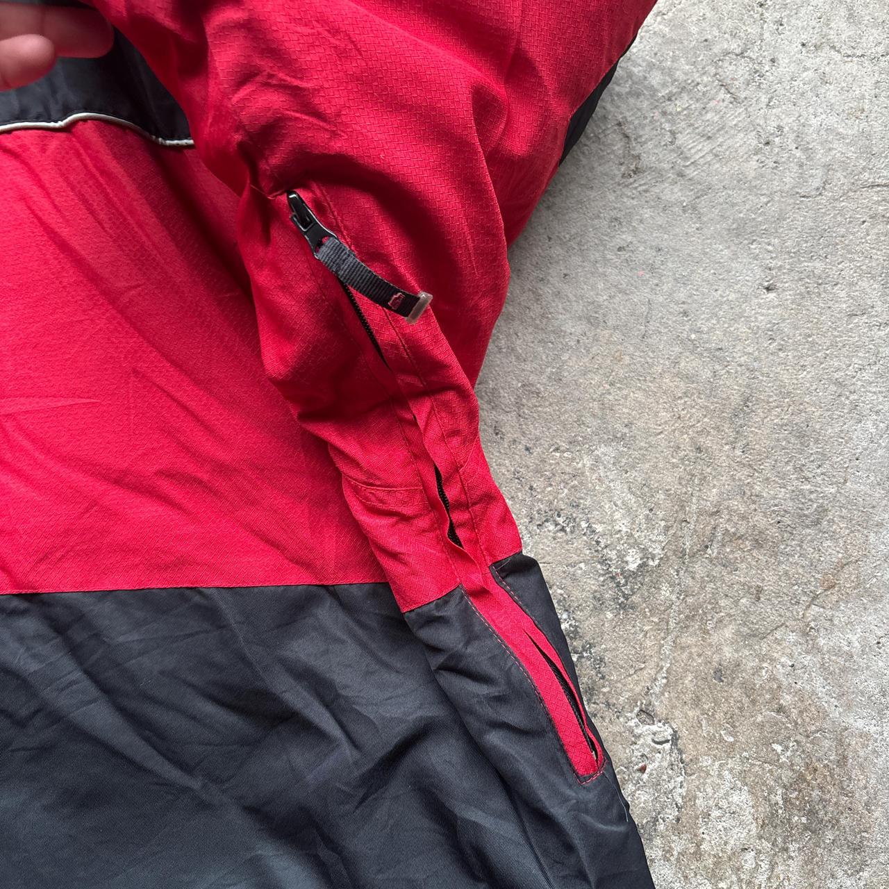 Black and Red Starter puffer jacket