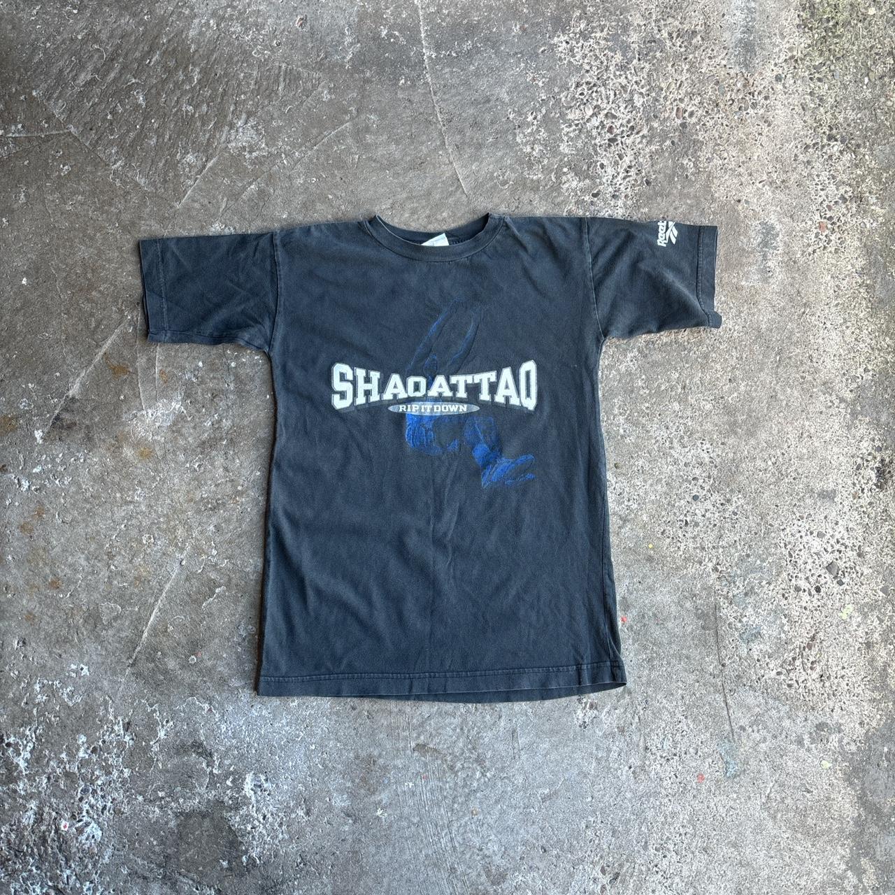 90s Single Stitch ‘Shaq Attaq’ Grey Reebok T-Shirt