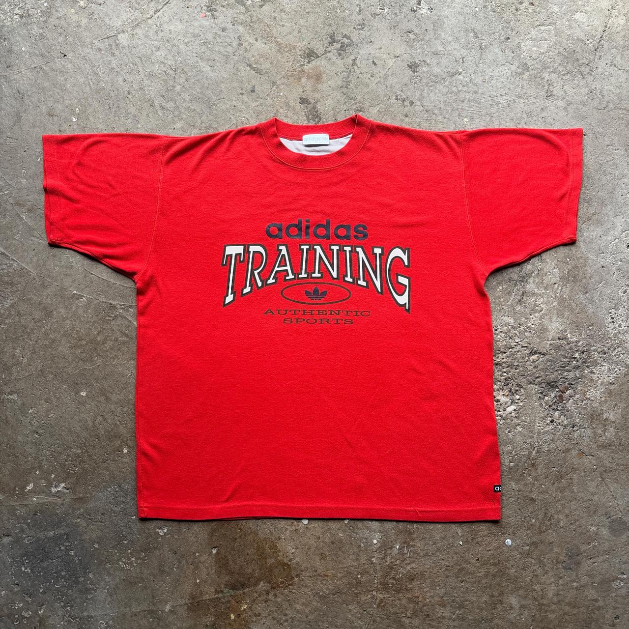 Vintage adidas graphic tee with Adidas training print