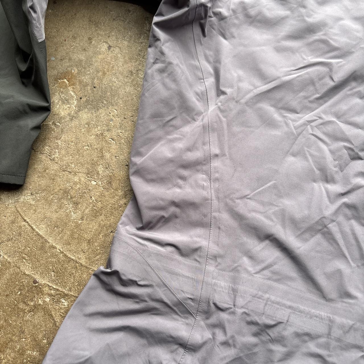 Grey and black Mountain Hardwear Gore-Tex jacket