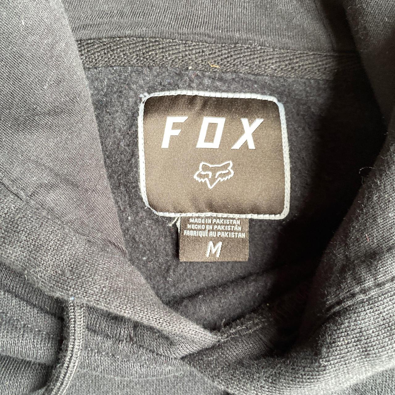 Black Fox Racing Drawstring Hoodie - M