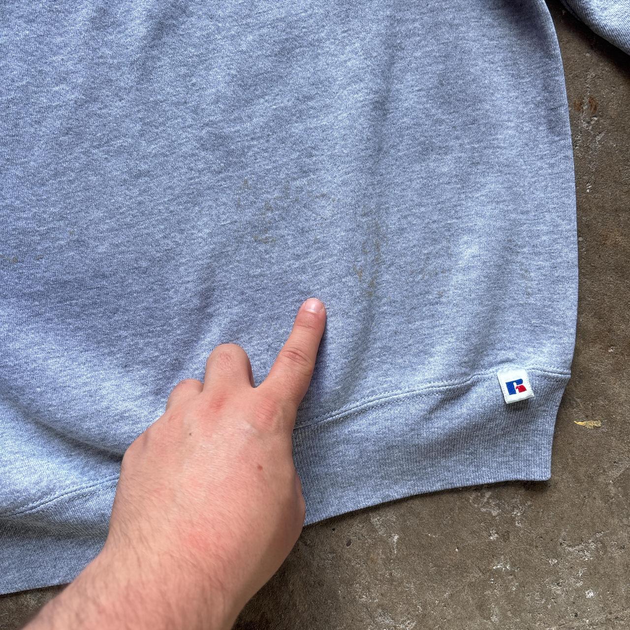 90s Grey Russell Athletic sweatshirt - XXL
