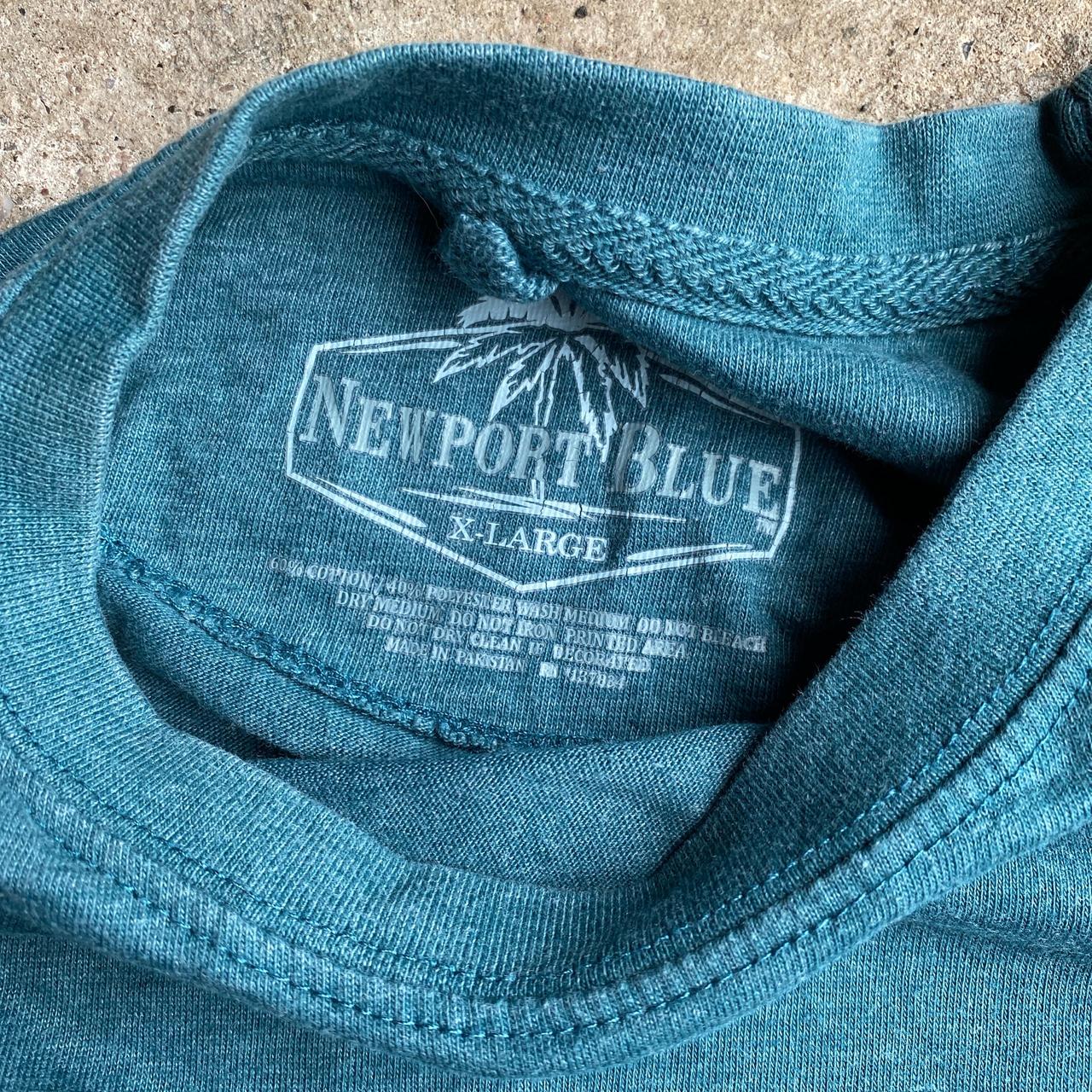 Blue ‘Five O’clock’ Bar T-Shirt