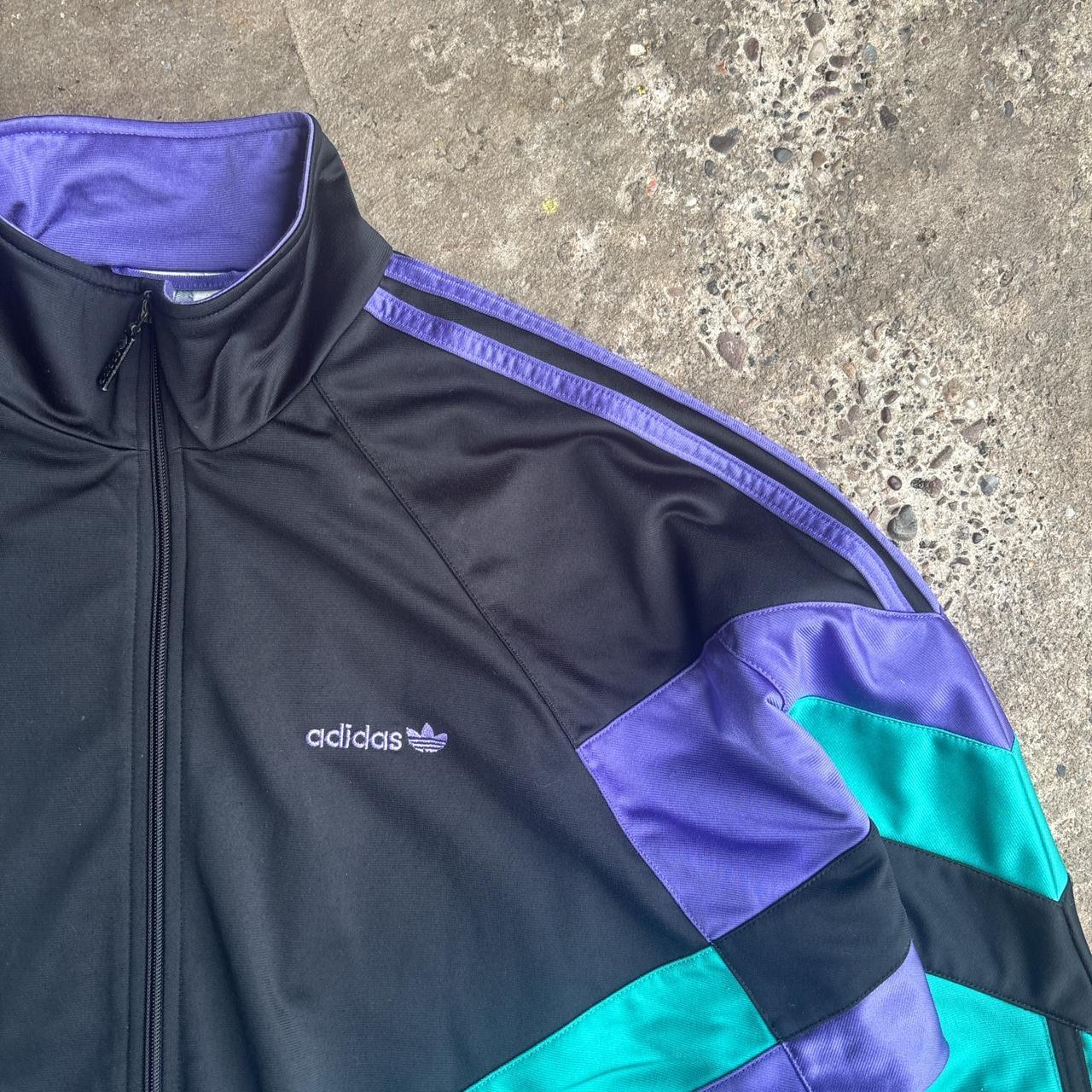 Vintage 90’s Black Adidas Track Jacket