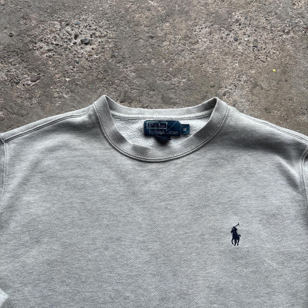 Grey Polo Ralph Lauren sweatshirt - M