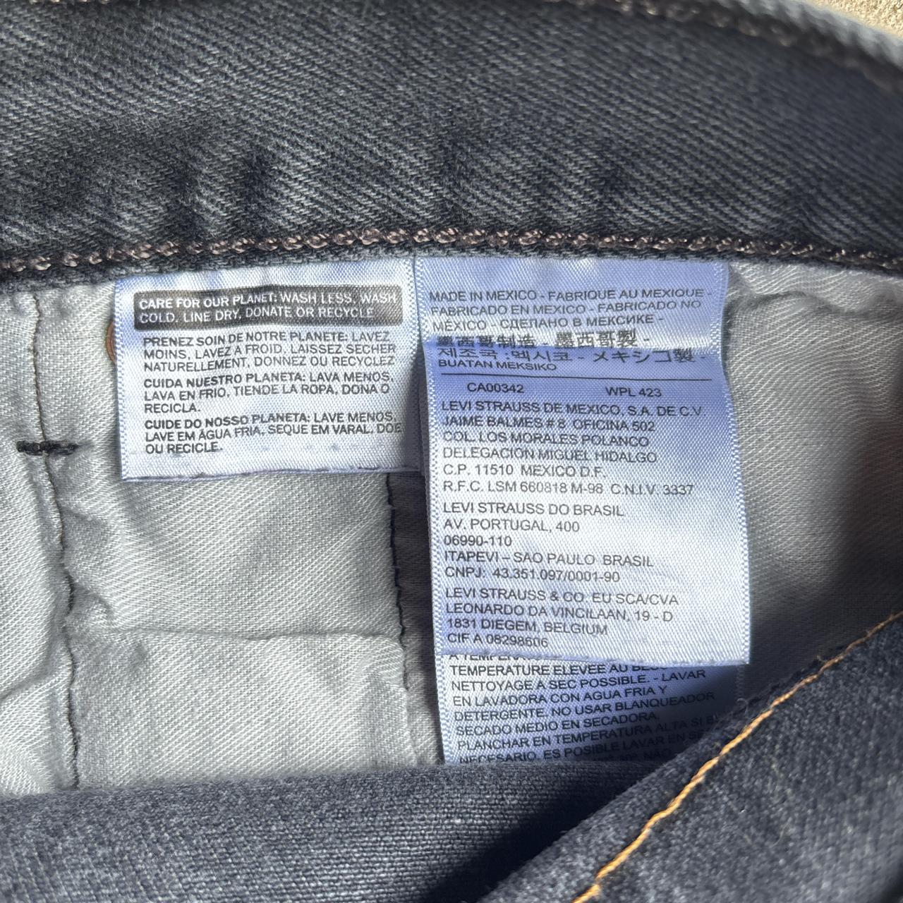 Dark Denim 501 Levi’s Jeans