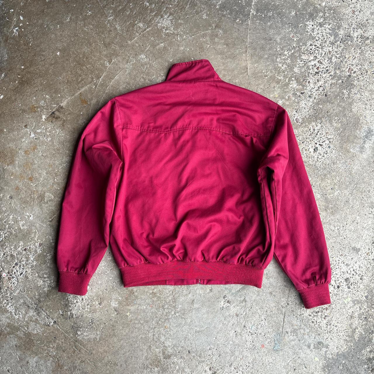 Vintage Red Harrington Jacket - L