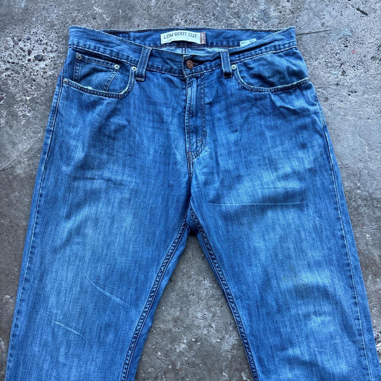 Blue Levi’s 527 Boot Cut Flared Jeans - W34
