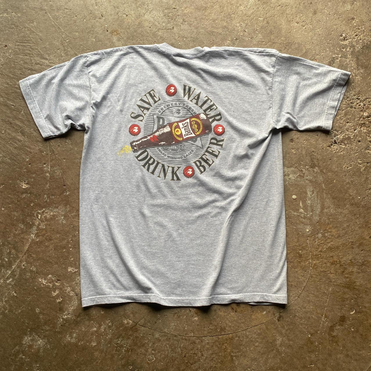 Grey Banks Beer graphic tee - XL
