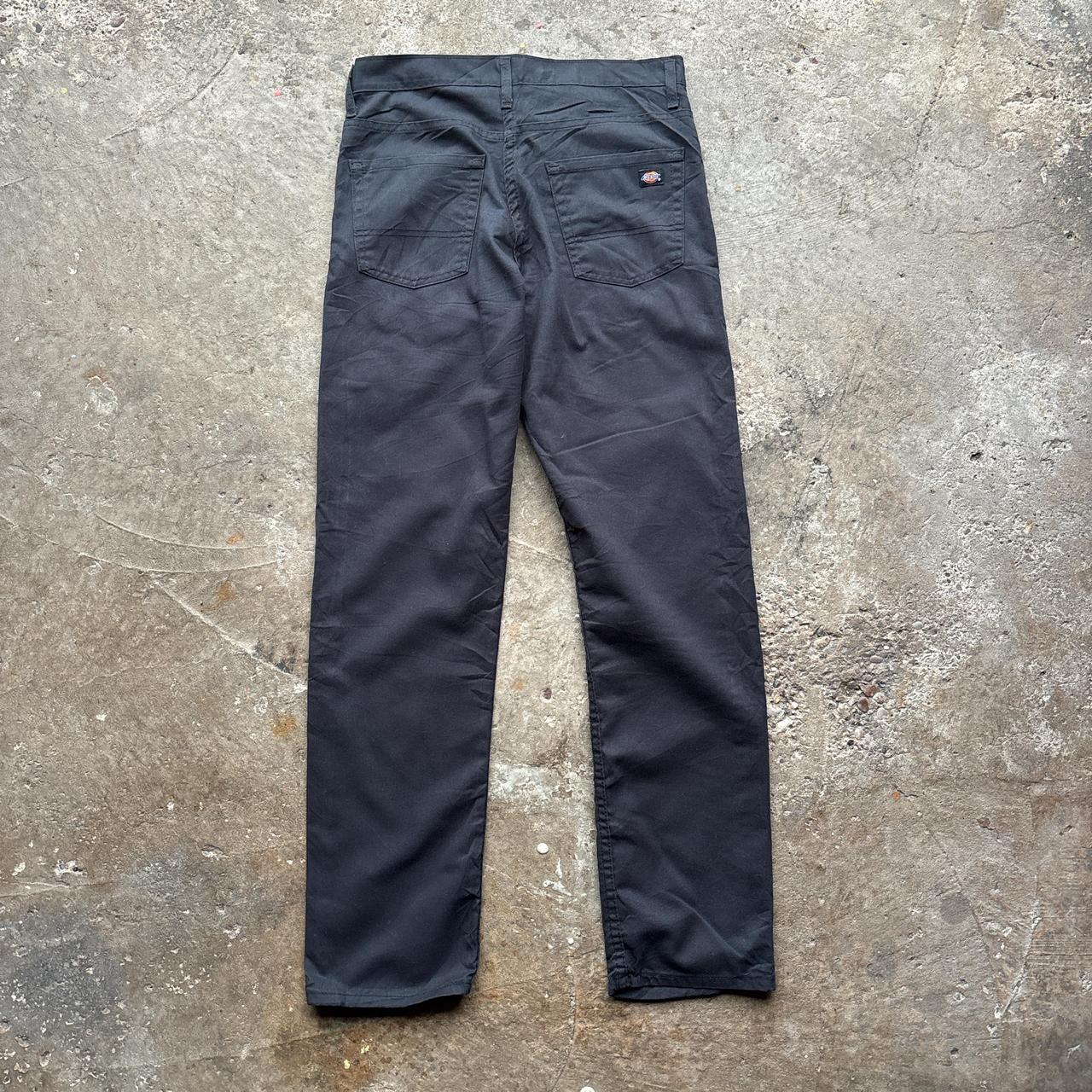 Black Dickies straight leg cotton trousers