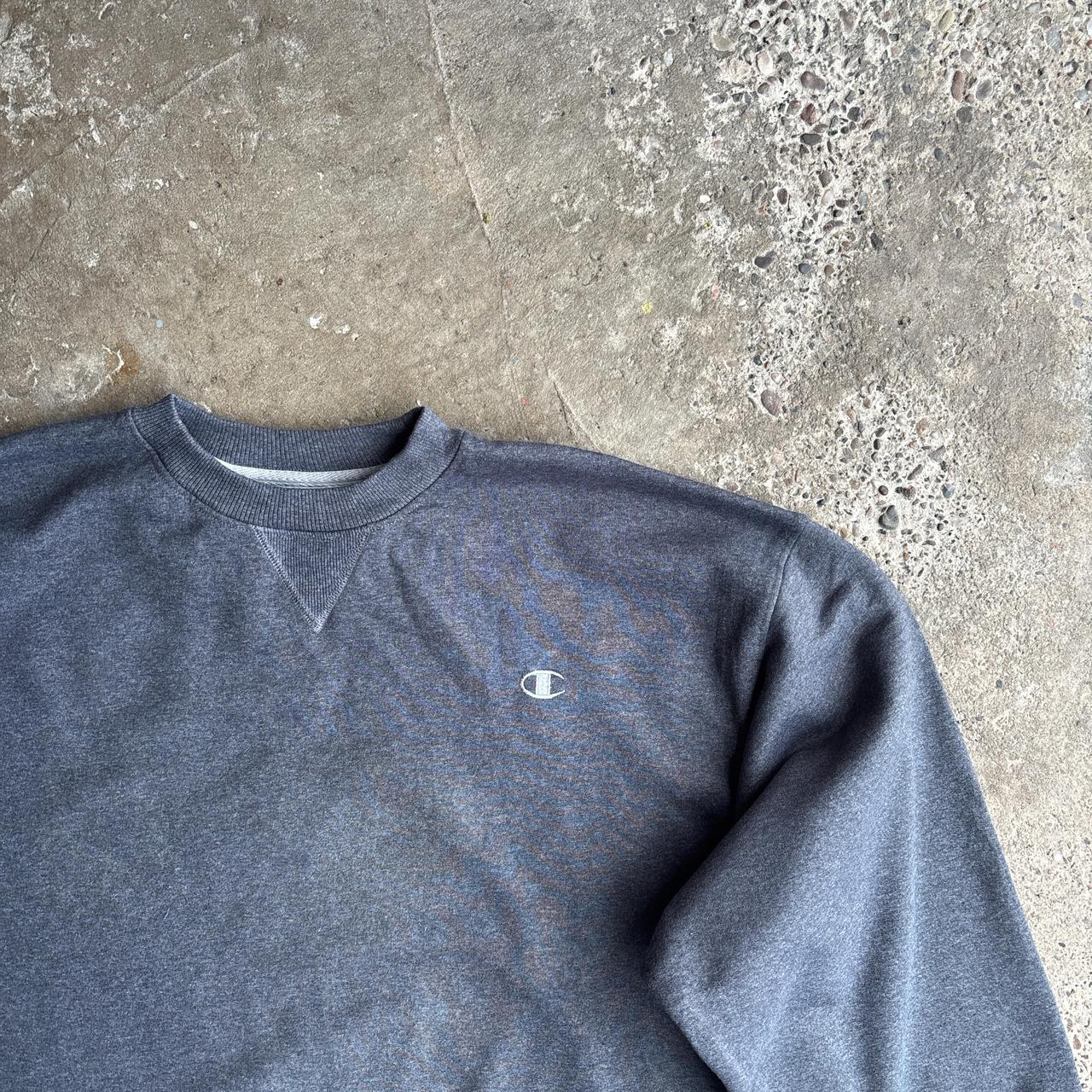 Dark Grey Crewneck Champion Sweatshirt - XL