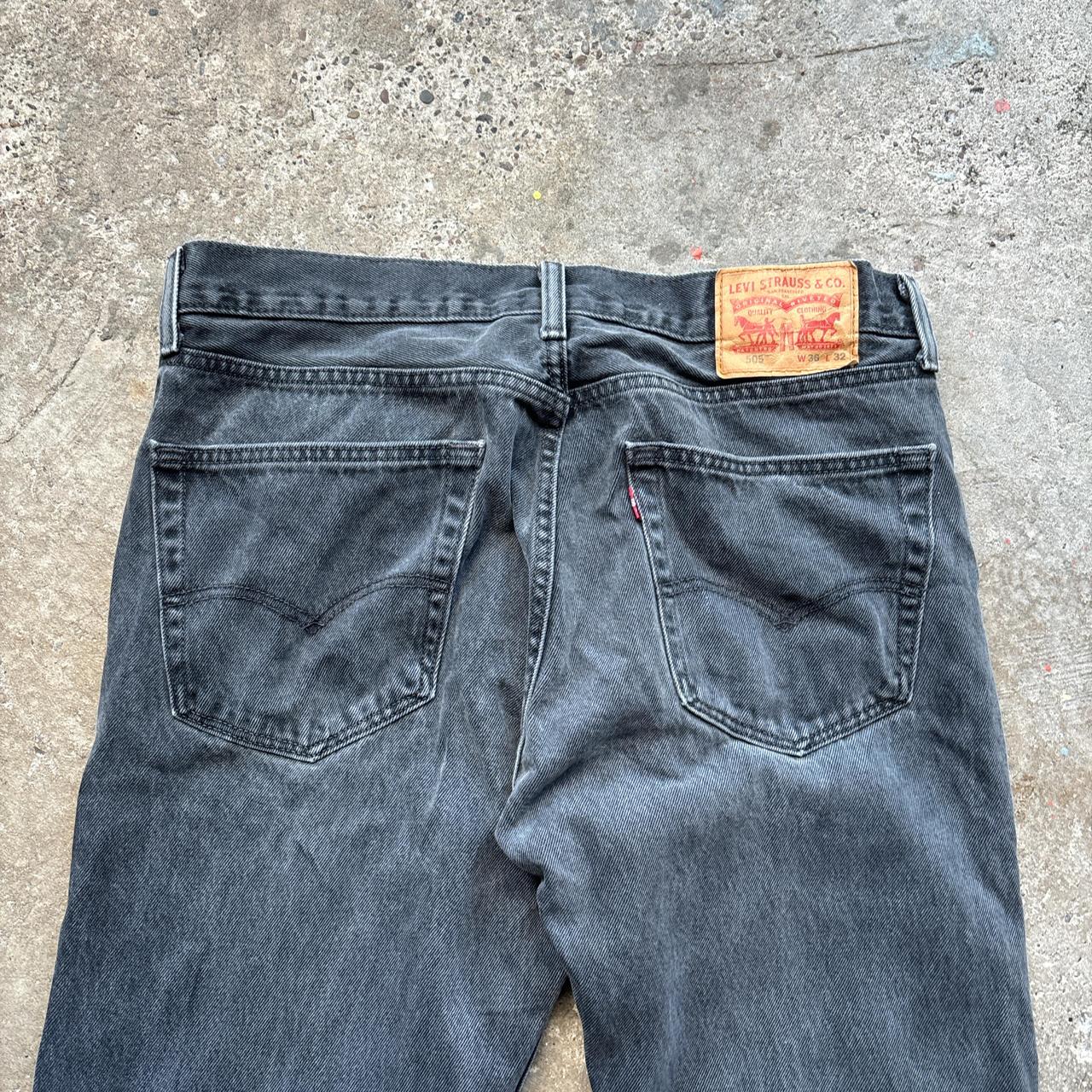 Grey Levi’s 505 denim jeans - W36