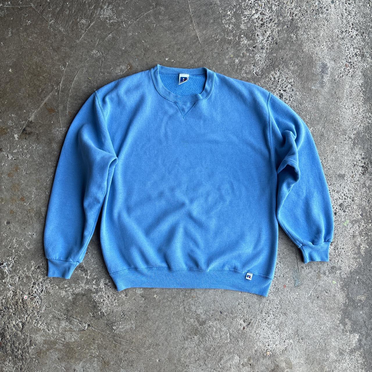 Light Blue Russell Athletic Sweatshirt - L