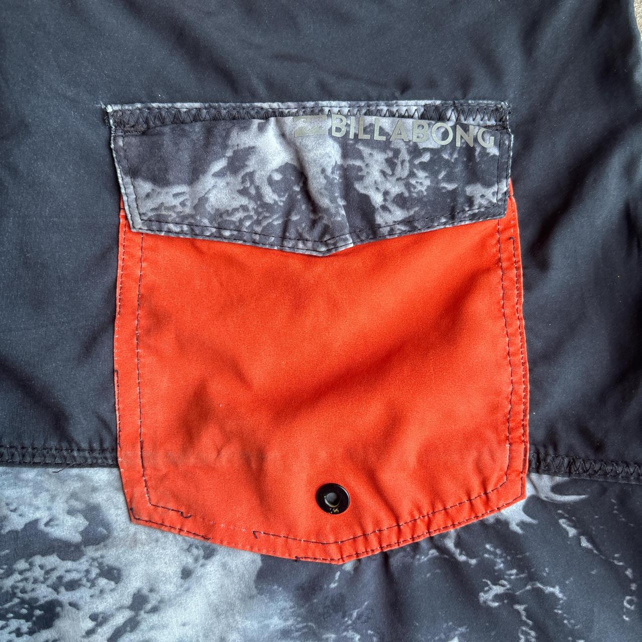 Black & Grey Graphic Billabong Board Shorts