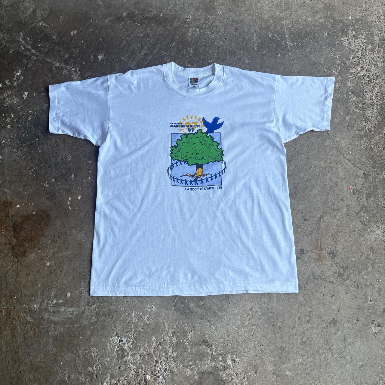Vintage 97’ White Single Stitch Graphic T-Shirt
