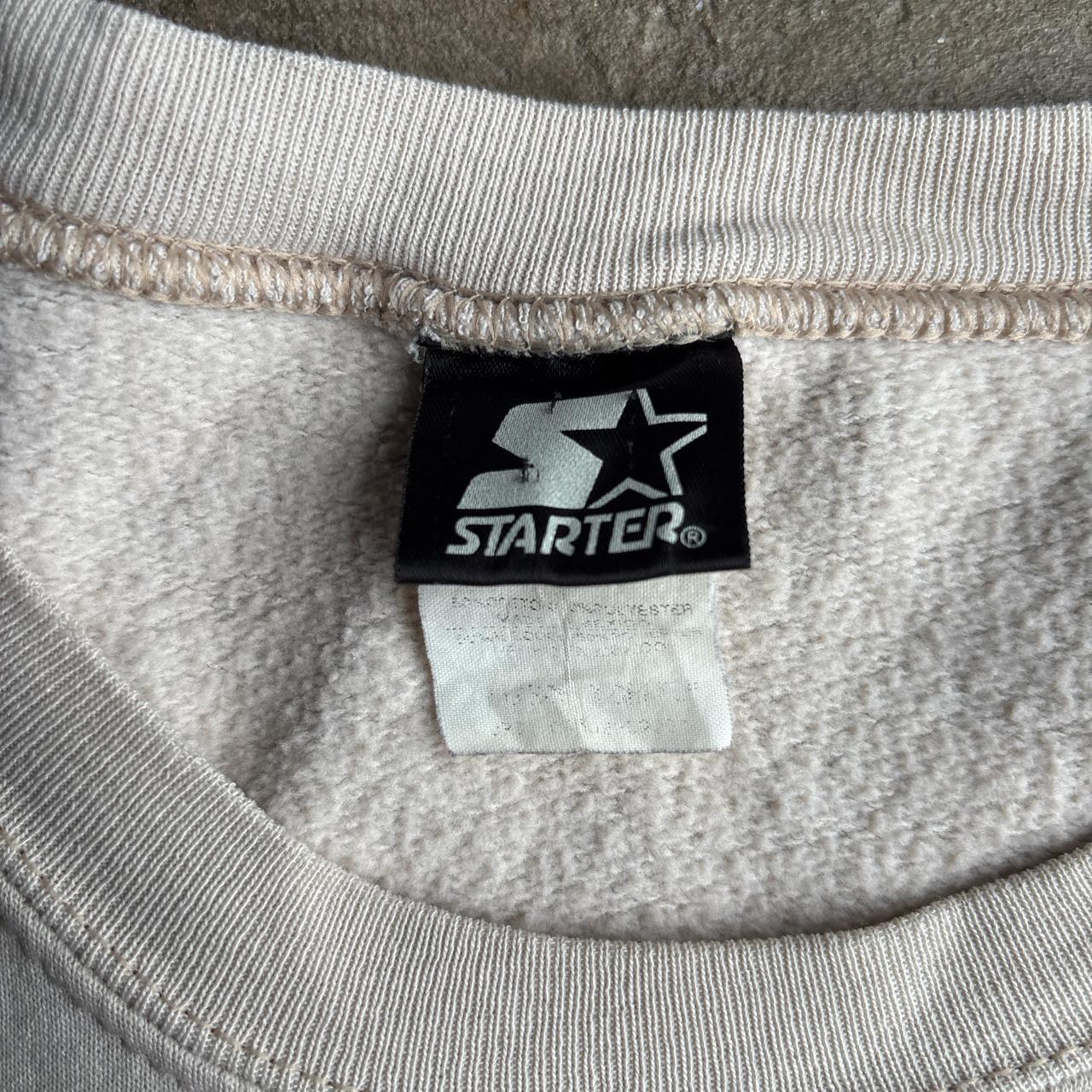 Cream Starter Vintage Sweatshirt - L