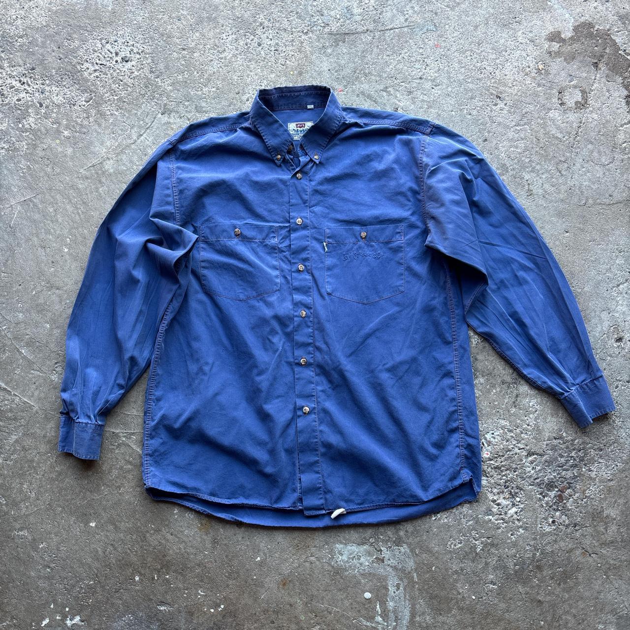 70s Made in Italy Blue Levi’s shirt