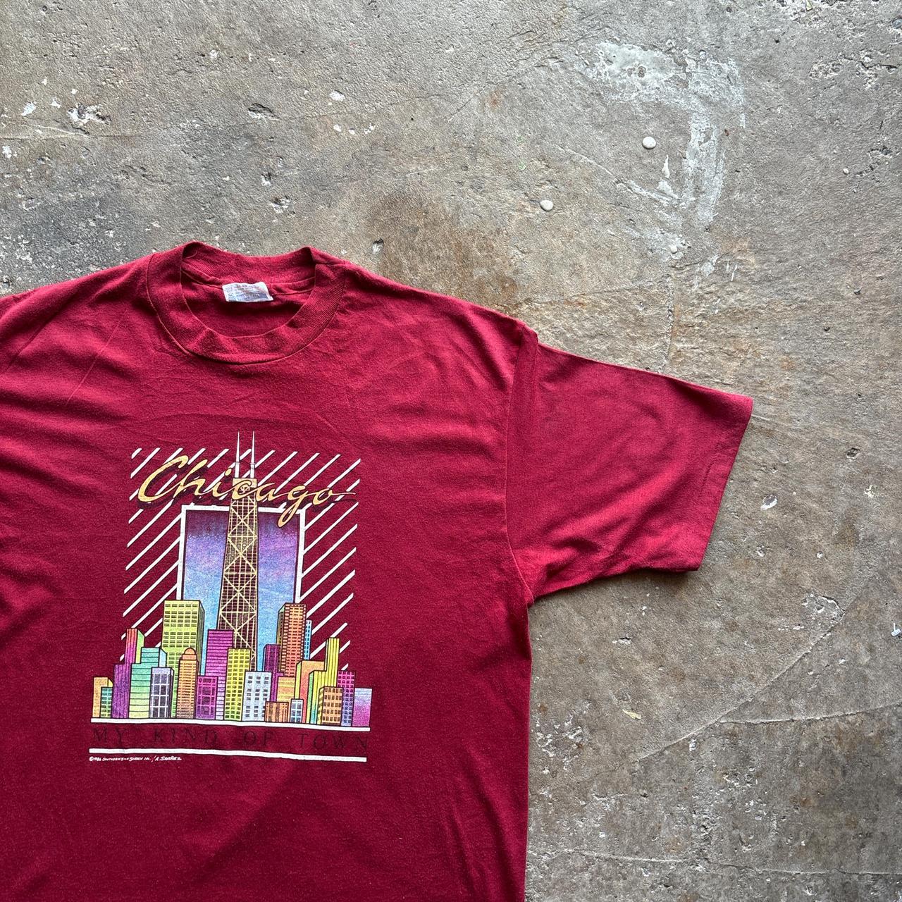 Vintage Red Single Stitch Graphic T-Shirt