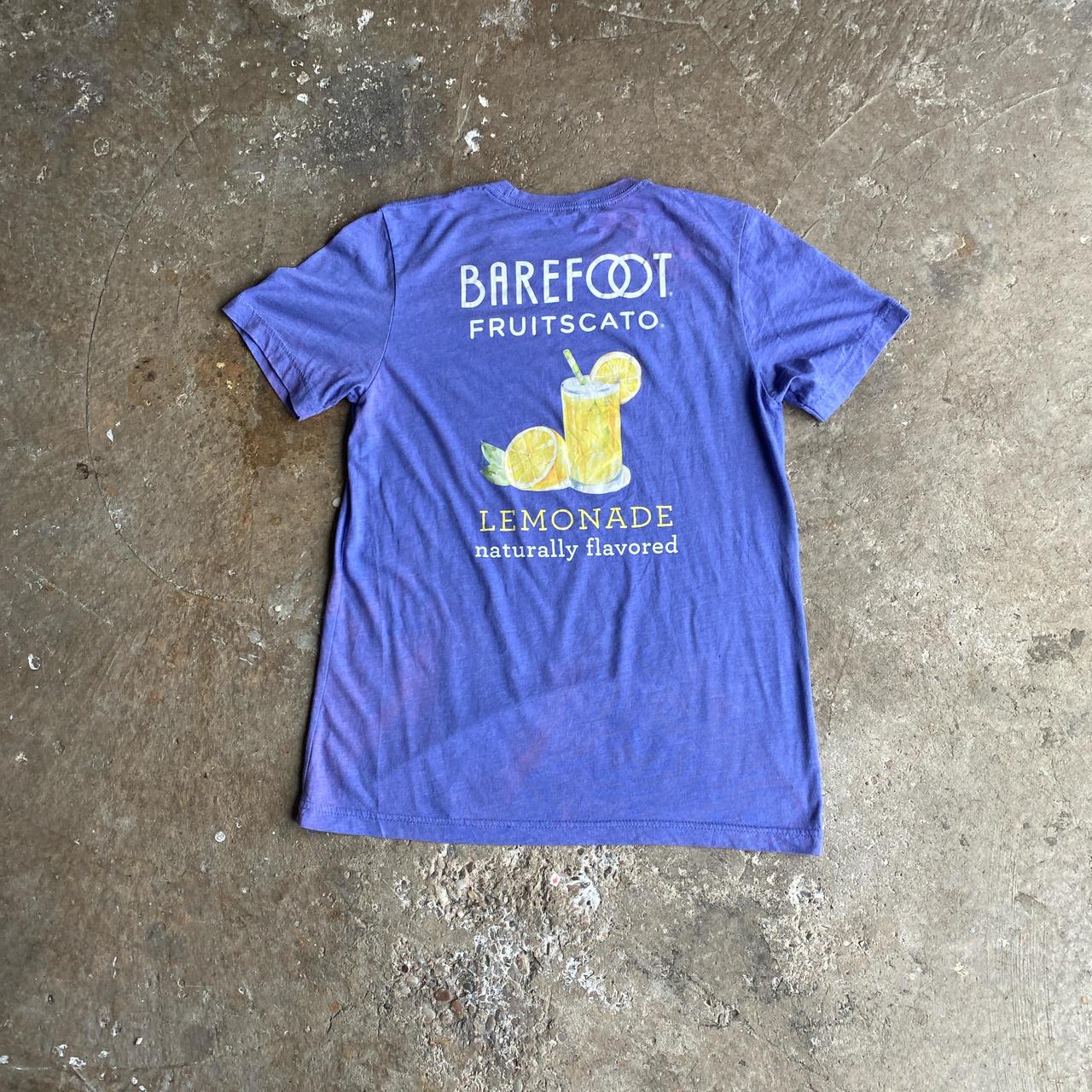 Purple ‘Barefoot Fruitscato’ Lemonade Bar T-Shirt