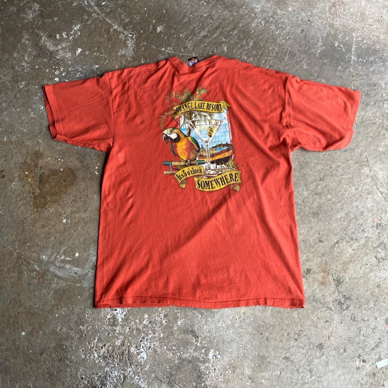 Red ‘It’s 5 o’clock somewhere’ Orlando Bar T-Shirt