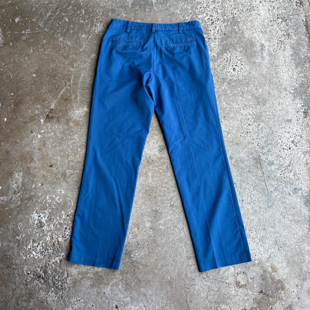 Blue Adidas Technical Golf Trousers