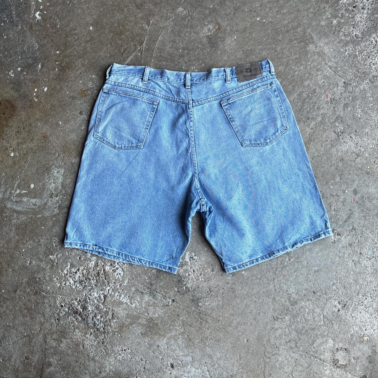 Light Blue Denim Wrangler Jean Shorts
