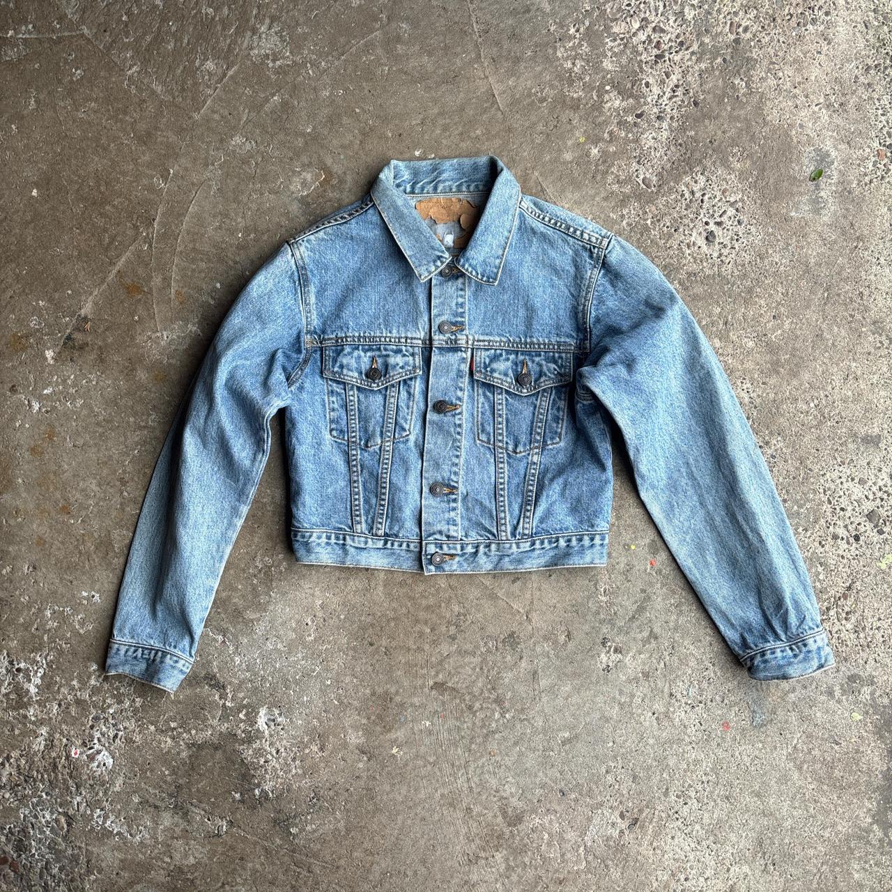 Cropped Light Blue Levi’s Denim Jacket | 7054604