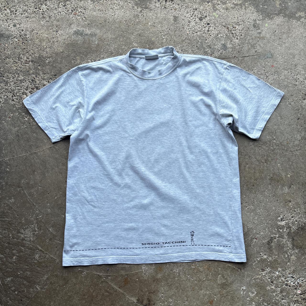00s Sergio Tacchini graphic tee - XL