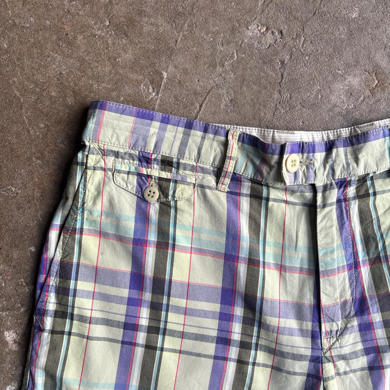 Vintage Lacoste Pastel Checkered Shorts