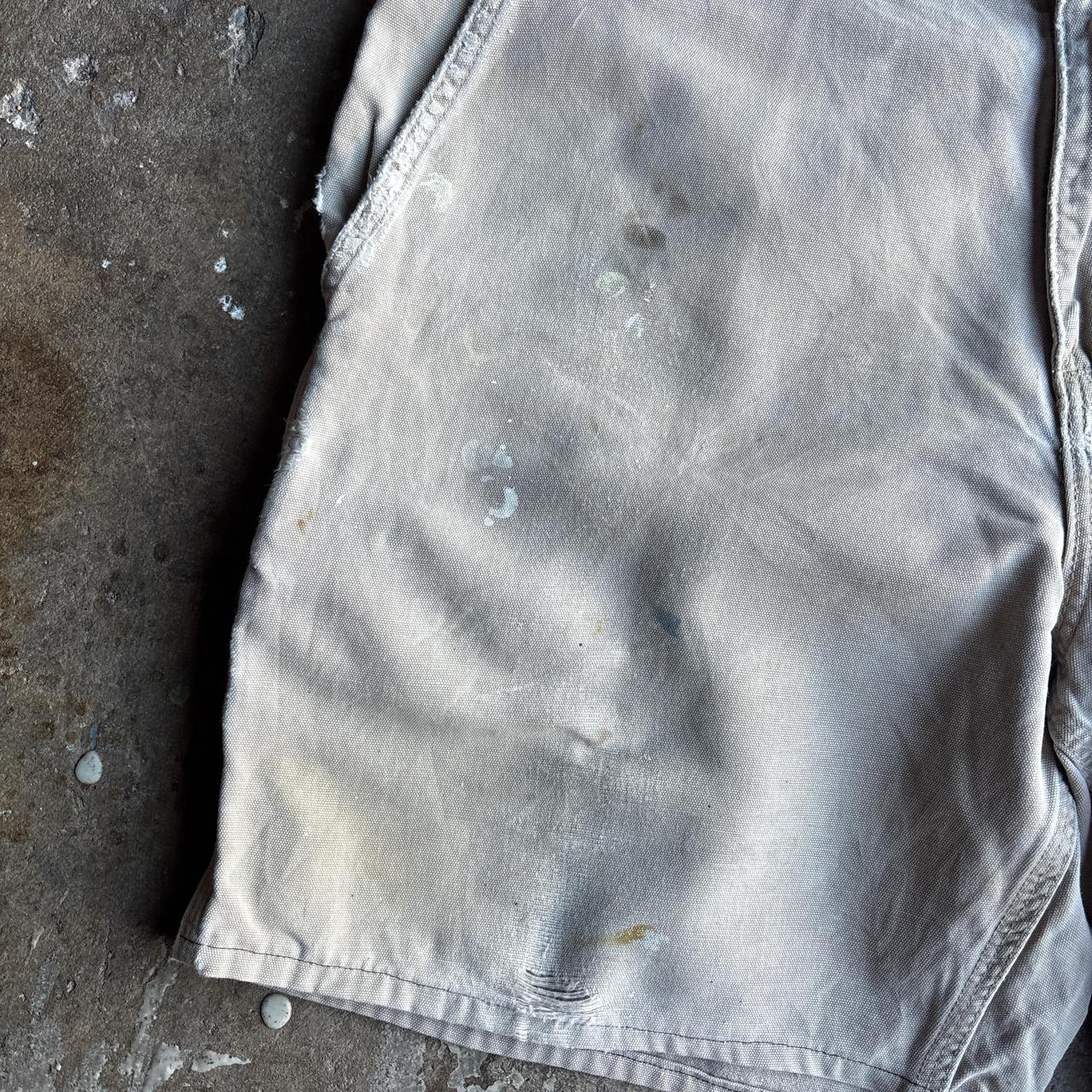 Cream Carhartt Workwear Shorts