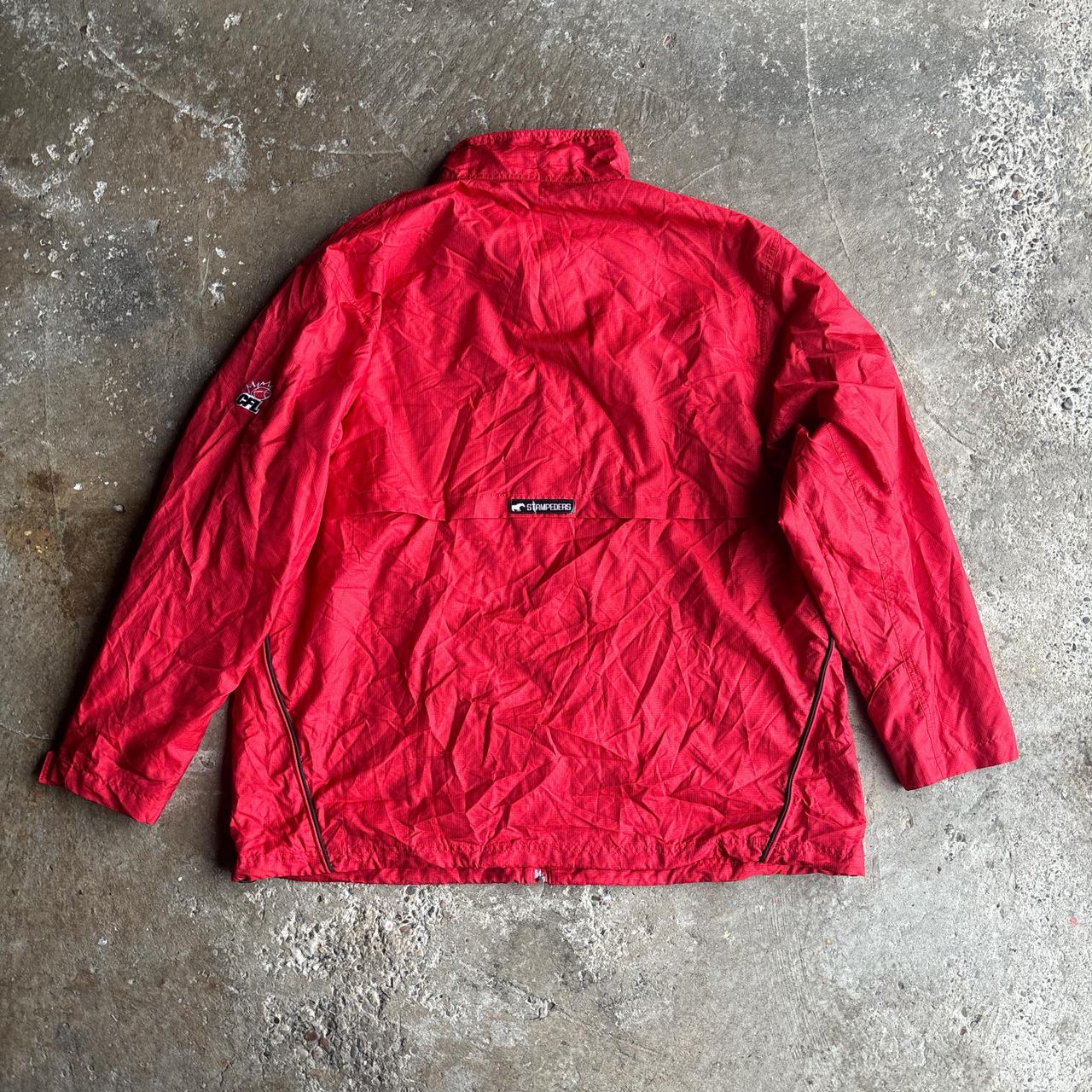 Red Stampeders Football Reebok Full-Zip Jacket - 2XL