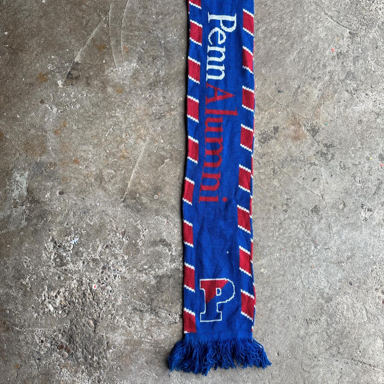 Blue and red Penn Alumni Scarf