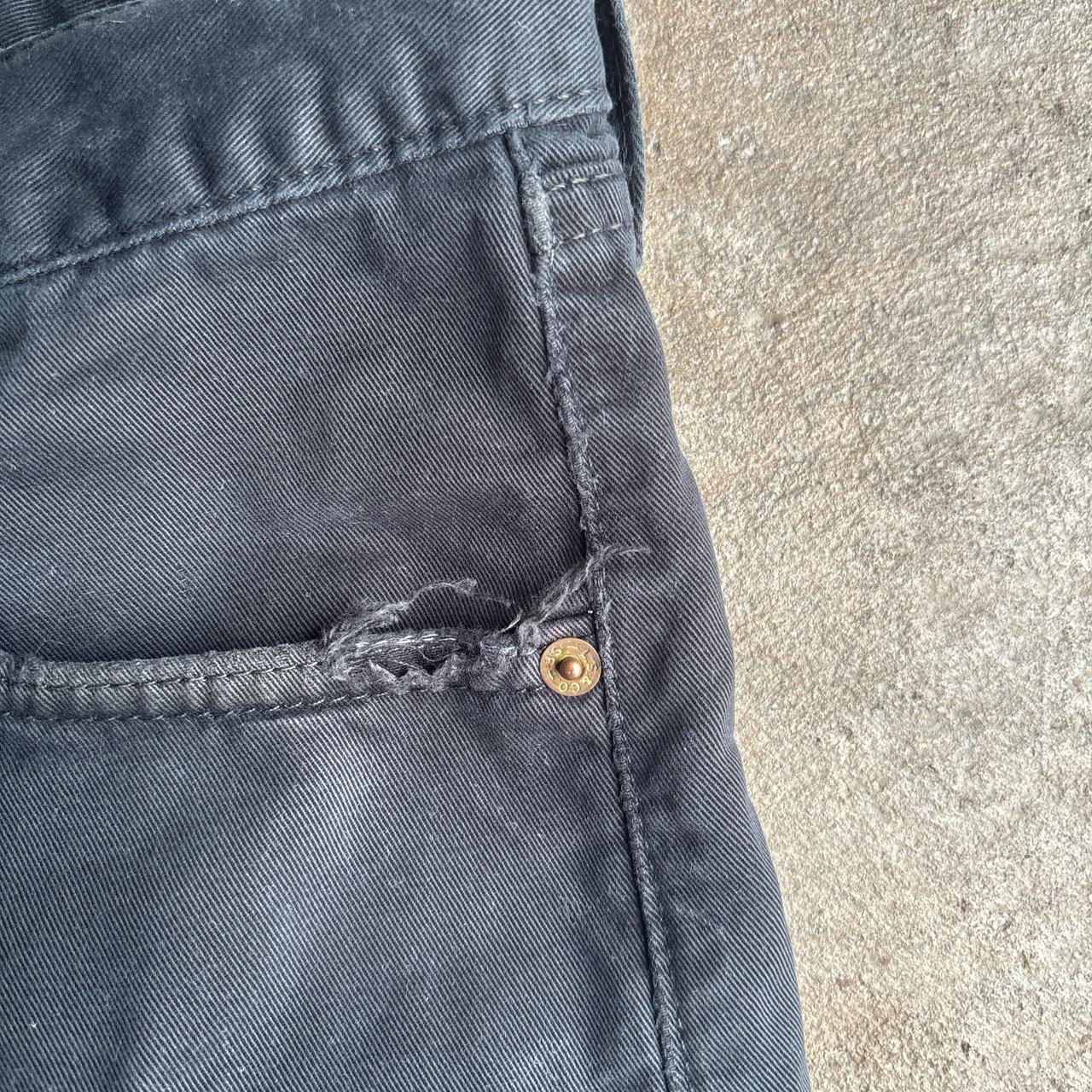 Washed Black Denim Levi’s 582 Jeans - W34