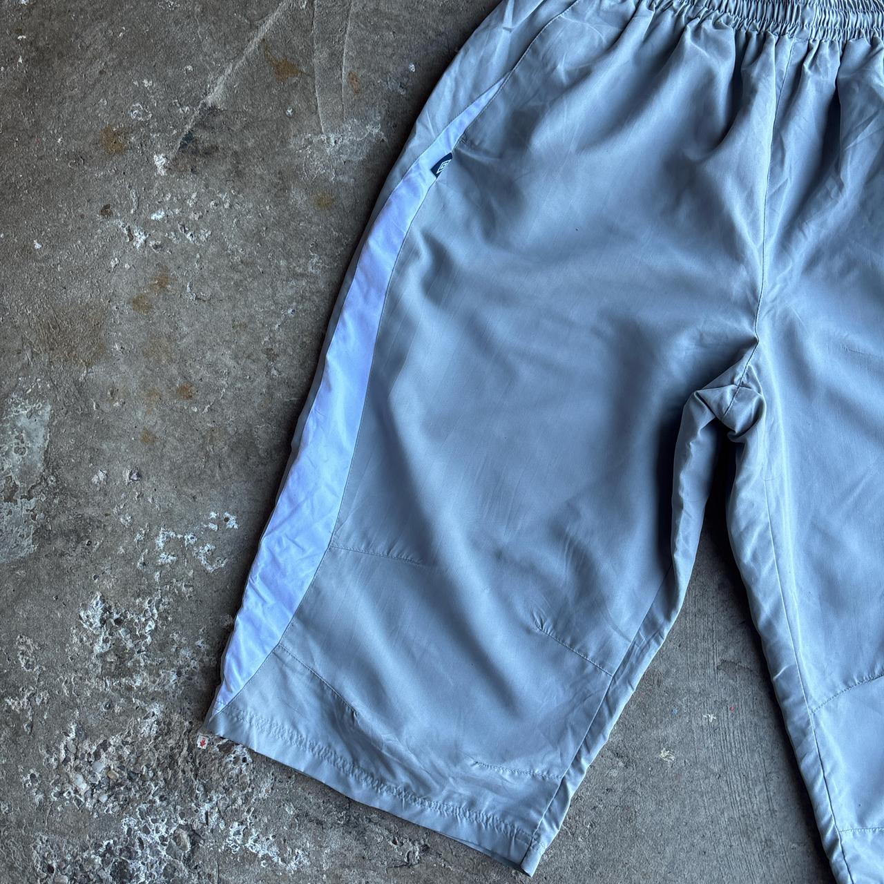 Grey 3/4 Length Umbro Sports Shorts