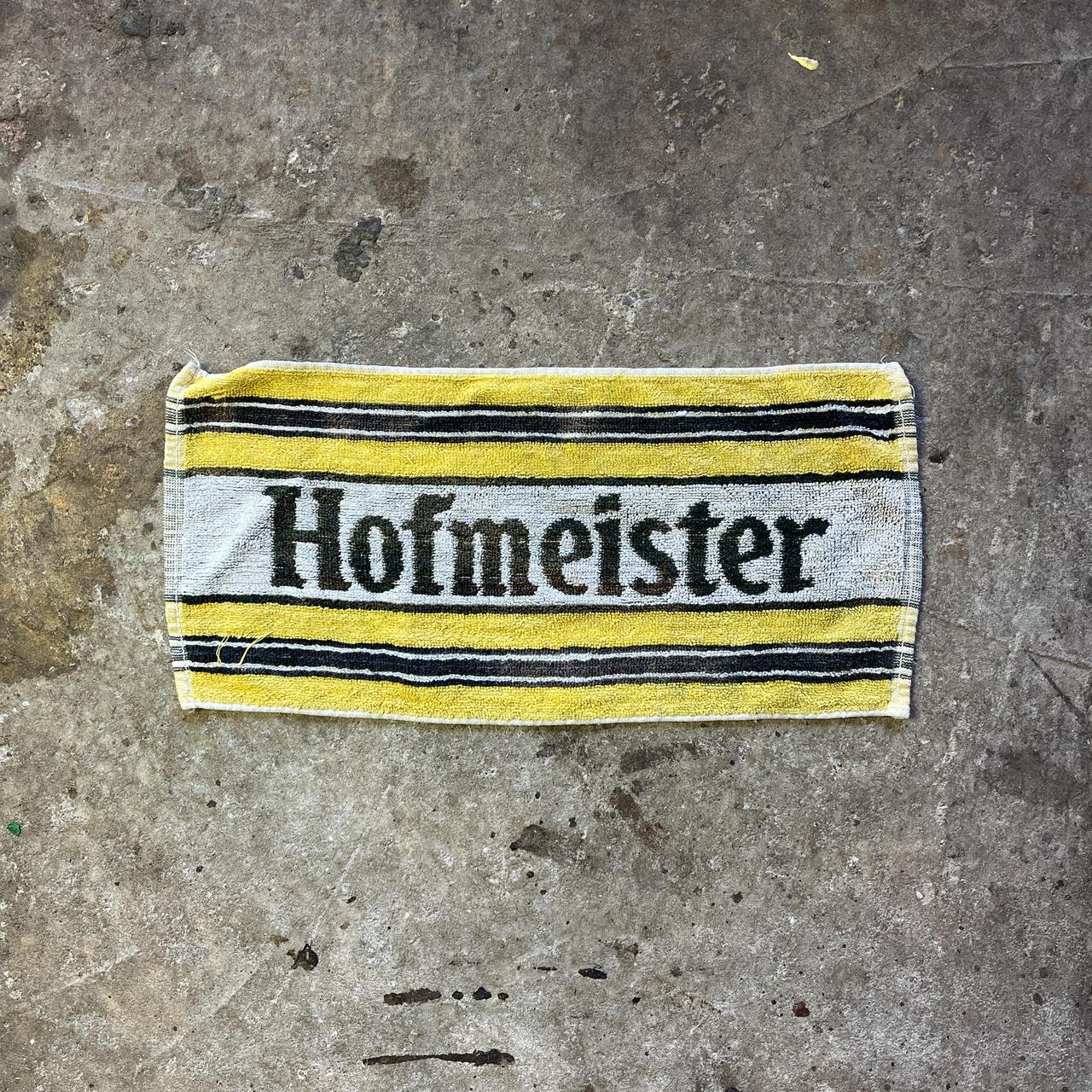 90s cotton ‘Hofmeister’ beer towel