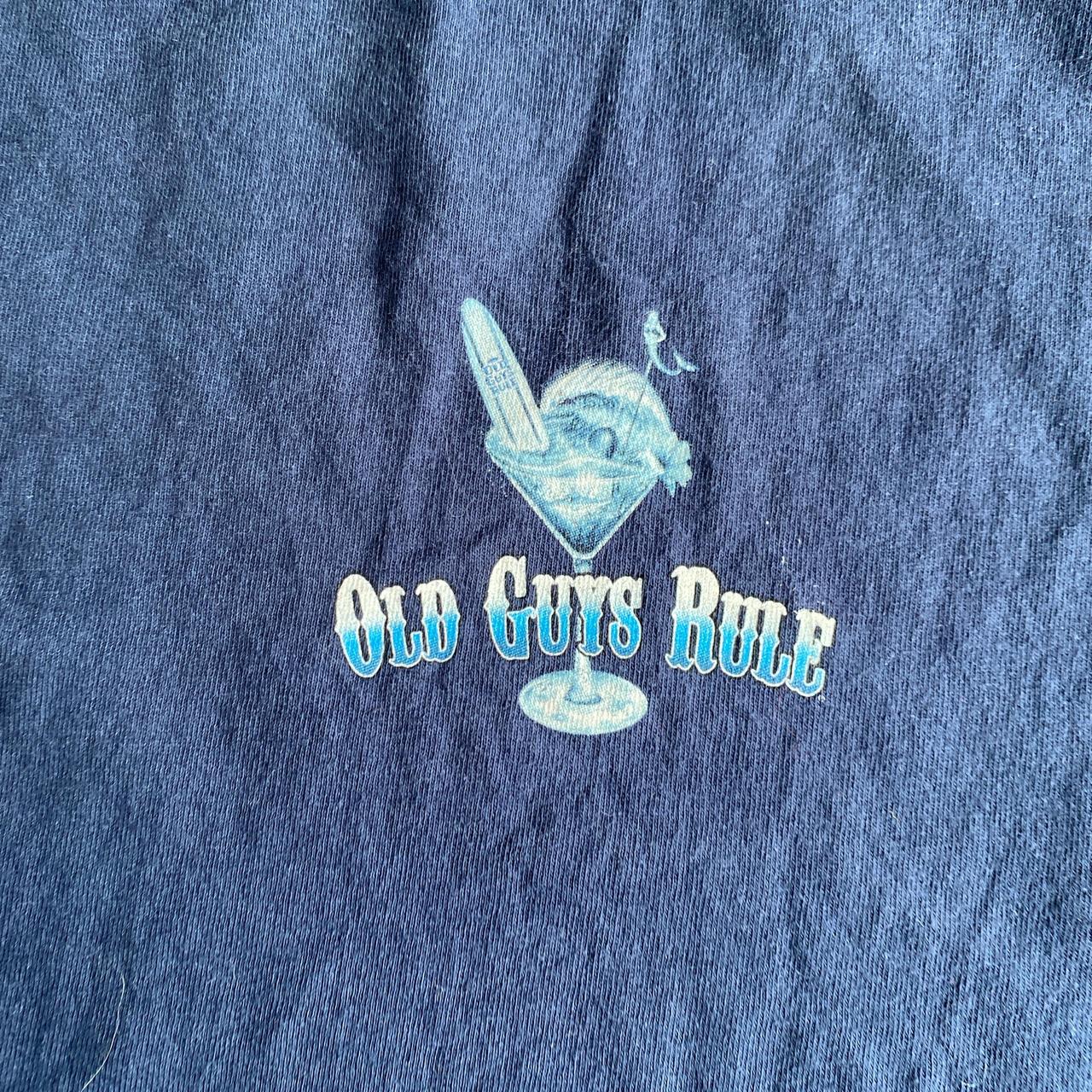Navy ‘Old Guys Rule’ Graphic Bar T-Shirt