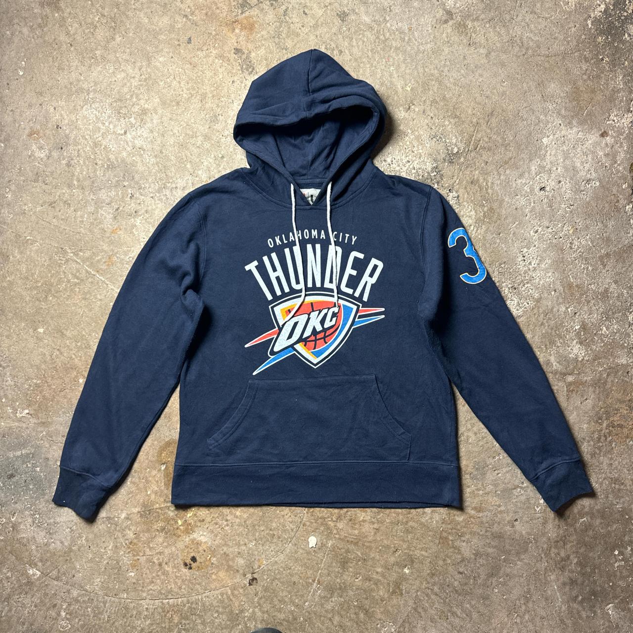Navy Oklahoma City NBA hoody