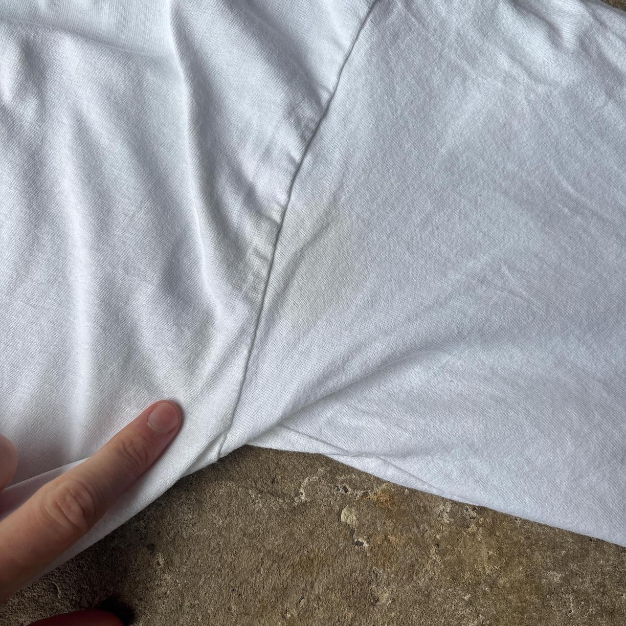 White Boston Marathon Long Sleeve Graphic T-Shirt - XL