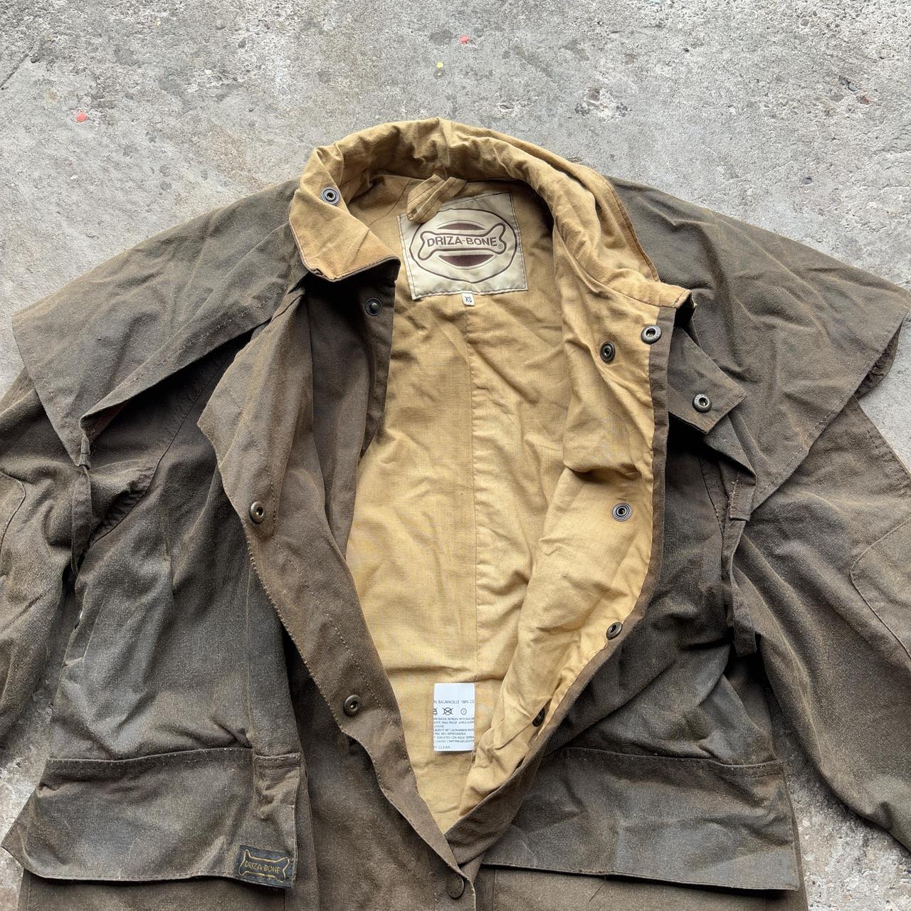 Brown Drizabone Australian bushman's trench coat