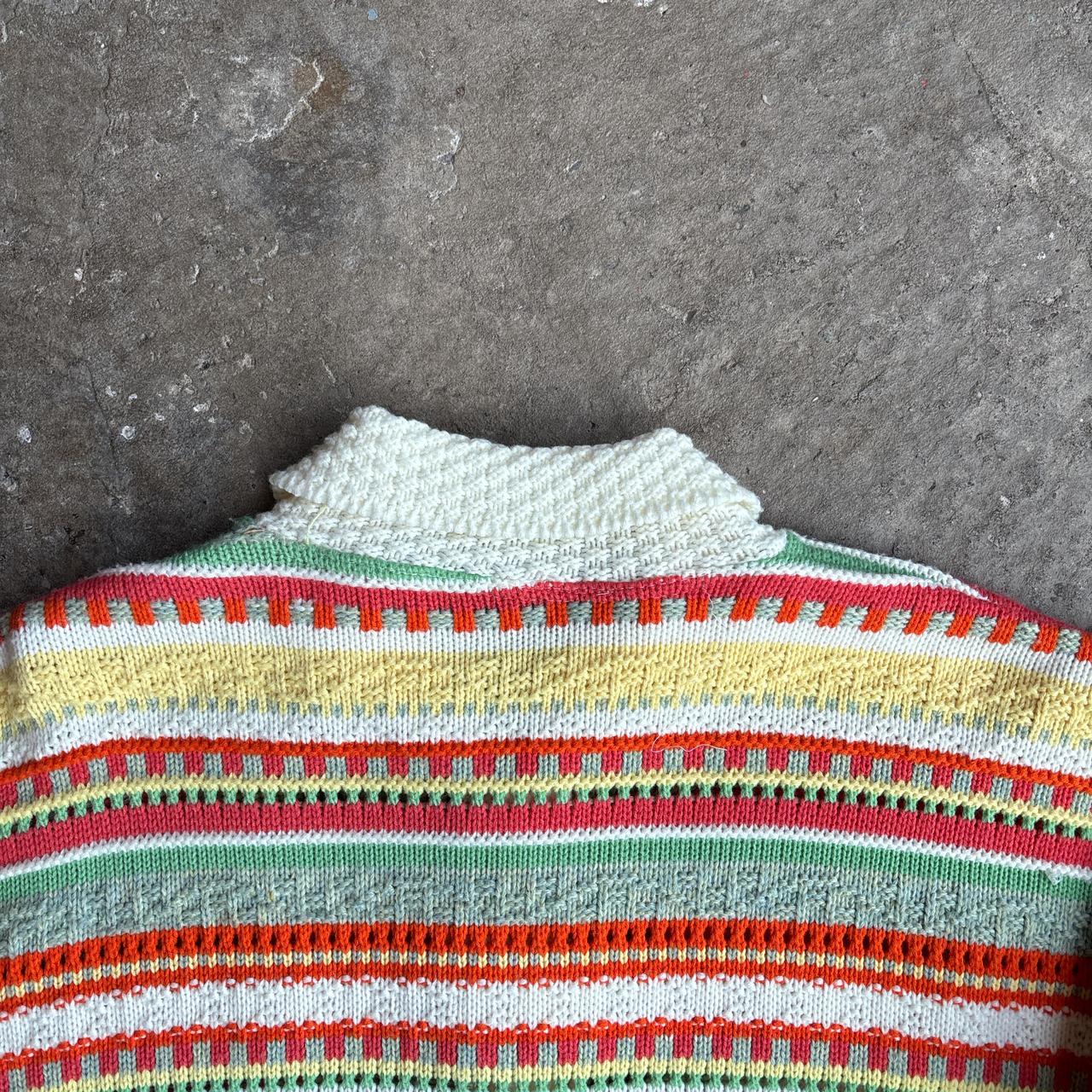 Multi Coloured Knitted Cardigan